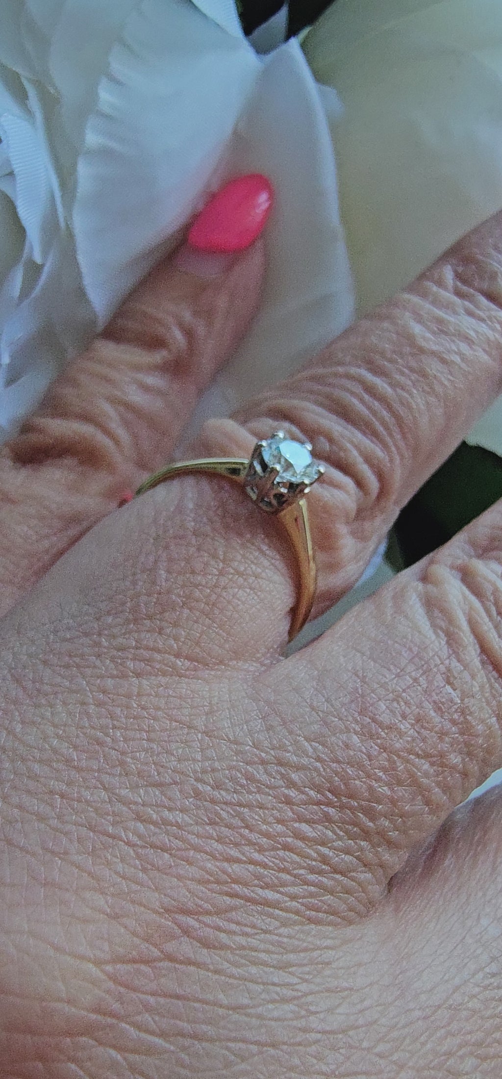 .50 carat Diamond Y/W/G Solitaire Ring