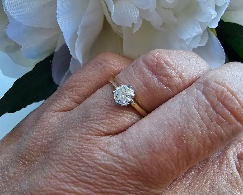 .50 carat Diamond Y/W/G Solitaire Ring